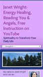 Mobile Screenshot of janetwrightreadings.com